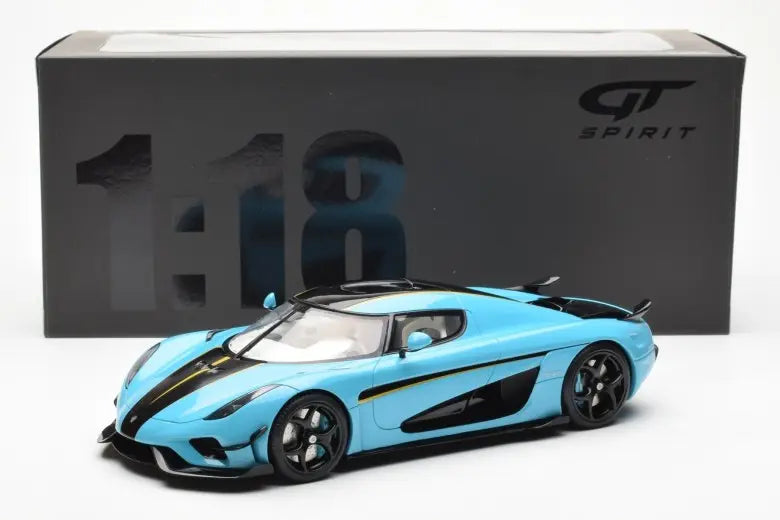 Koenigsegg Regera Baby Blue GT Spirit 1/18