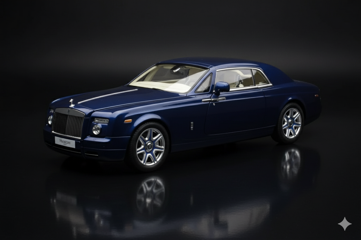 Rolls-Royce Phantom Coupe Metropolitan Blue Kyosho 1/18