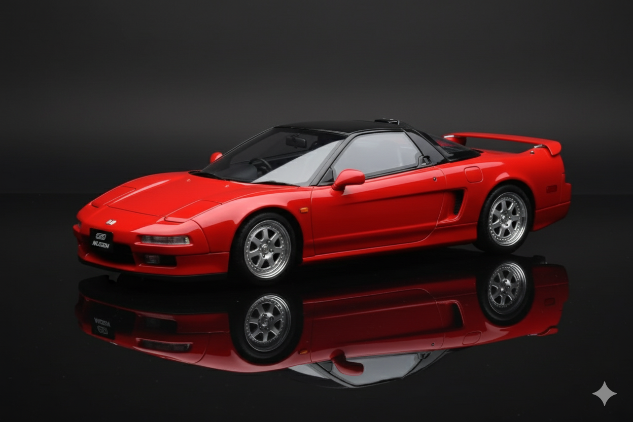 Honda NSX Mugen Formula Red Otto 1/18