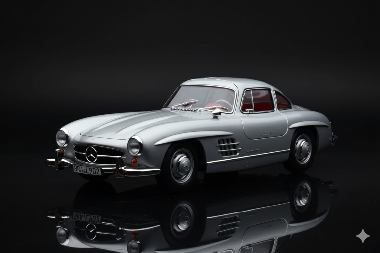Mercedes 300 SL W198 Gullwing Norev 1/18