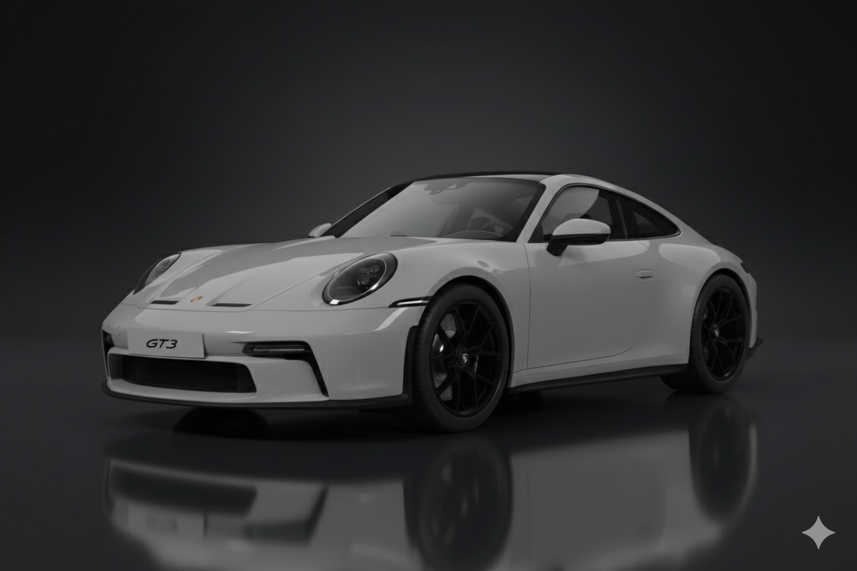 Porsche 911 992 GT3 Touring Grey GT Spirit 1/12