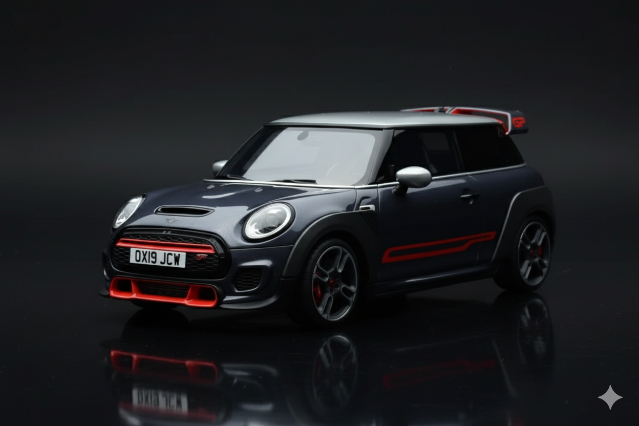 Mini John Cooper Works GP Gray Otto 1/18