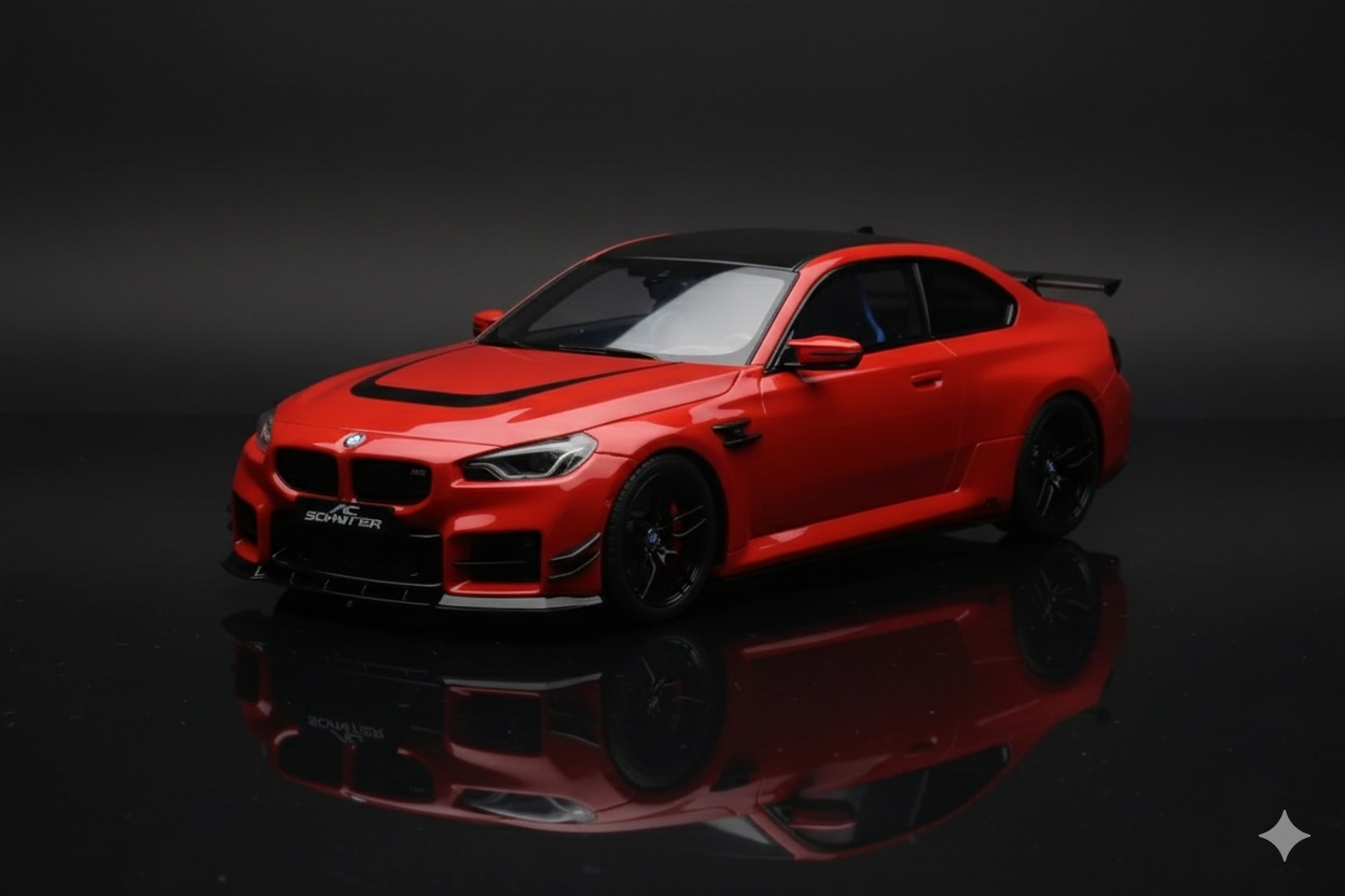 BMW M2 AC Schnitzer G87 ACS2 Red GT Spirit 1/18