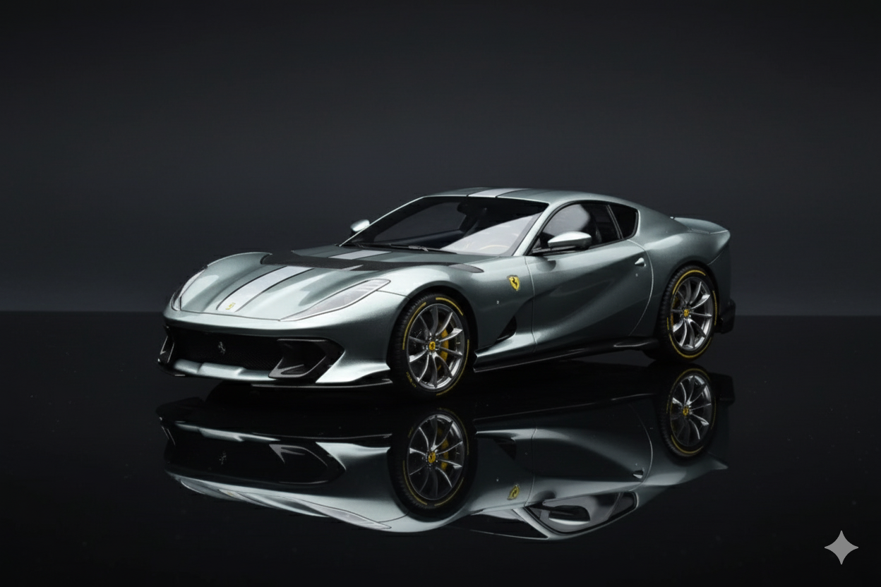 Ferrari 812 Competizione Coburn Grey BBR 1/18