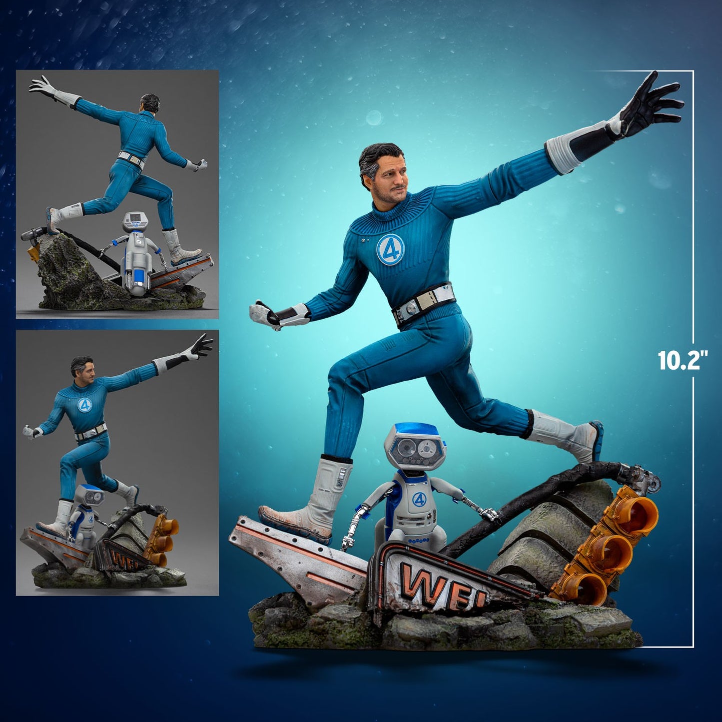 Mr. Fantastic 1:10 Scale Statue