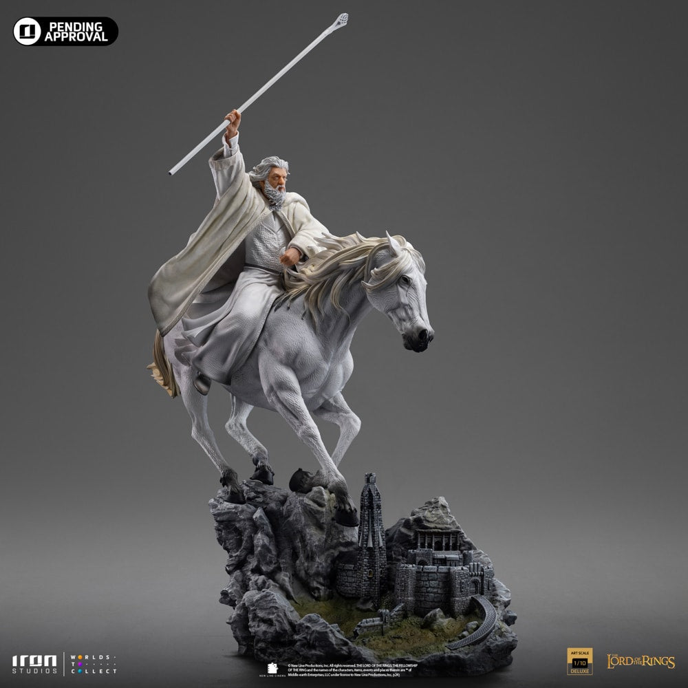 Gandalf the White and Shadowfax Deluxe 1:10 Scale Statue