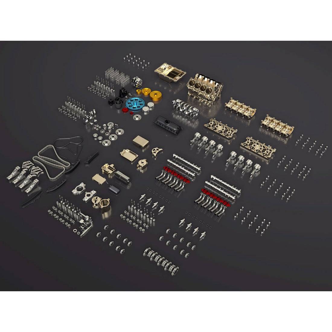 Build Your Own V8 Engine – Metal Model Kit