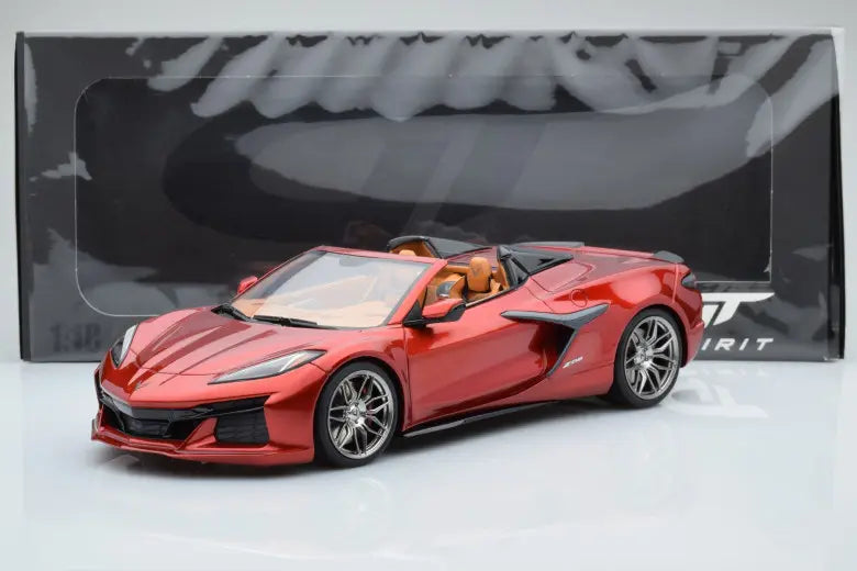 Chevrolet Corvette C8 Z06 Cabrio Red Mist GT Spirit 1/18