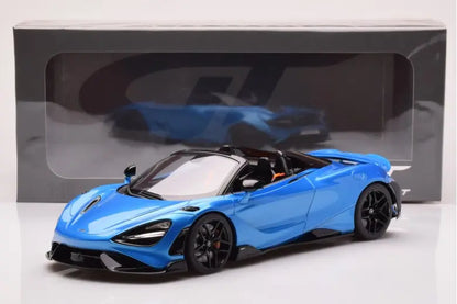 McLaren 765LT Spider Blue GT Spirit 1/18