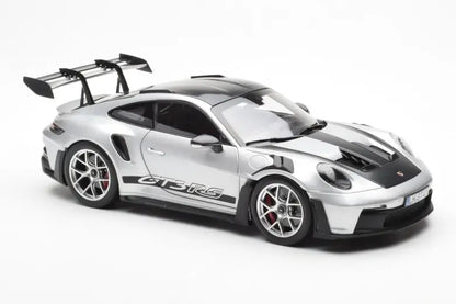 Porsche 911 992 GT3 Weissach Pack GT Silver Metallic Norev 1/18
