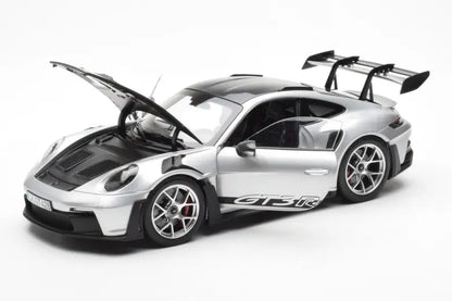 Porsche 911 992 GT3 Weissach Pack GT Silver Metallic Norev 1/18