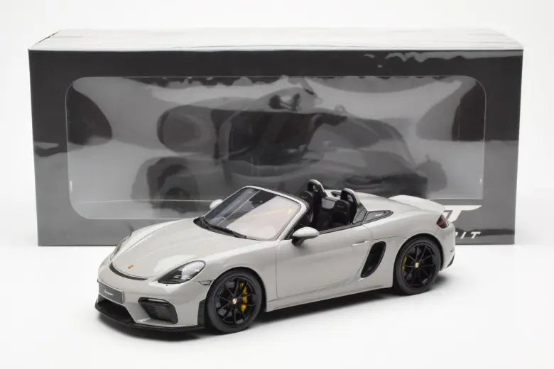 Porsche 718 Spyder Crayon Grey GT Spirit 1/18