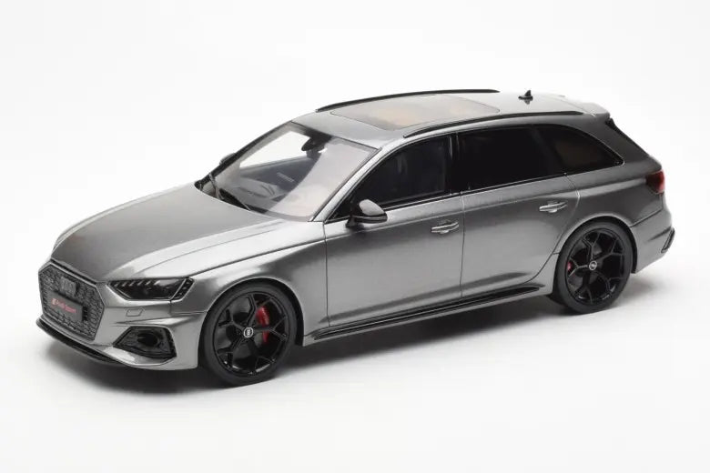 Audi RS4 Avant Competition Daytona Grey GT Spirit 1/18