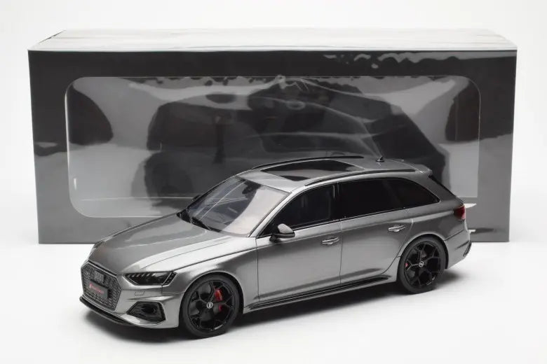 Audi RS4 Avant Competition Daytona Grey GT Spirit 1/18