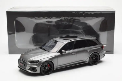 Audi RS4 Avant Competition Daytona Grey GT Spirit 1/18