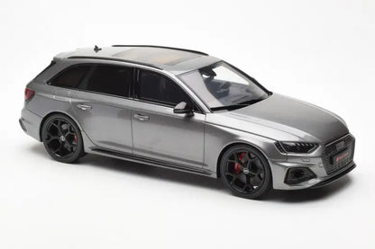 Audi RS4 Avant Competition Daytona Grey GT Spirit 1/18