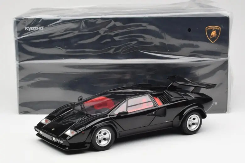 Lamborghini Countach LP 5000 Quattrovalvole Black Kyosho 1/18