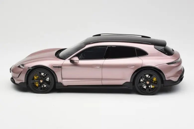Porsche Taycan Tursbo S Cross Turismo Pink Metallic GT Spirit 1/18
