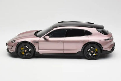 Porsche Taycan Tursbo S Cross Turismo Pink Metallic GT Spirit 1/18