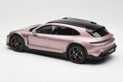 Porsche Taycan Tursbo S Cross Turismo Pink Metallic GT Spirit 1/18