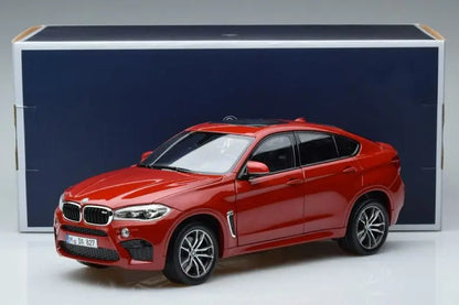BMW X6M F86 Red Norev 1/18
