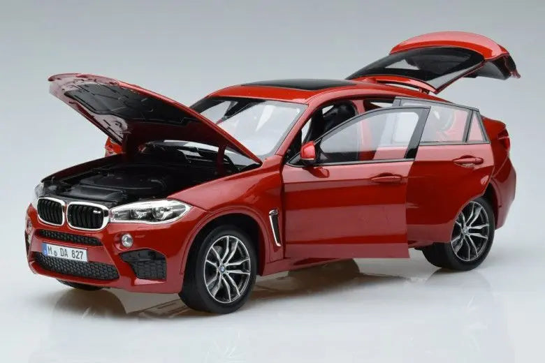 BMW X6M F86 Red Norev 1/18