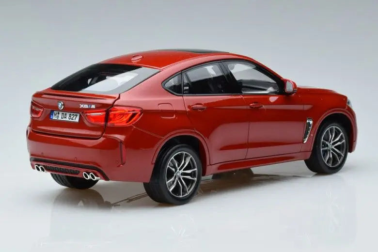 BMW X6M F86 Red Norev 1/18
