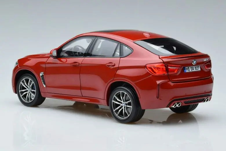 BMW X6M F86 Red Norev 1/18