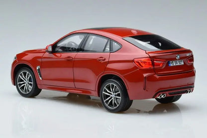 BMW X6M F86 Red Norev 1/18