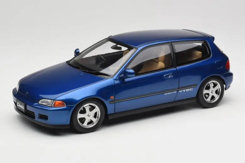 Honda Civic SiR II EG6 VTEC Blue LCD 1/18