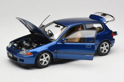 Honda Civic SiR II EG6 VTEC Blue LCD 1/18