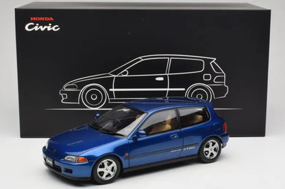 Honda Civic SiR II EG6 VTEC Blue LCD 1/18