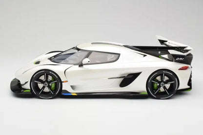 Koenigsegg Jesko Attack Crystal White Pearl GT Spirit 1/12