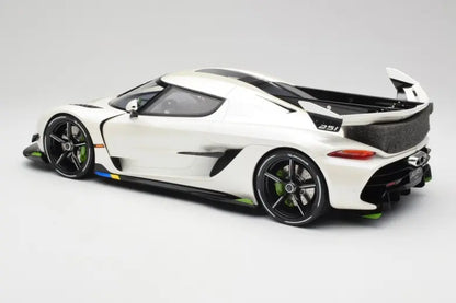 Koenigsegg Jesko Attack Crystal White Pearl GT Spirit 1/12