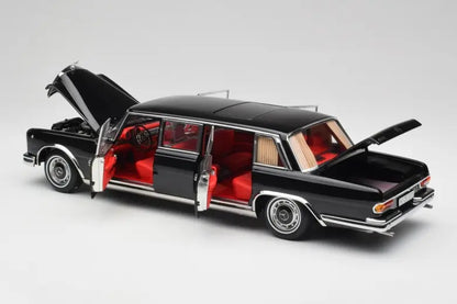 Mercedes 600 Pullman W100 Black NZG 1/18
