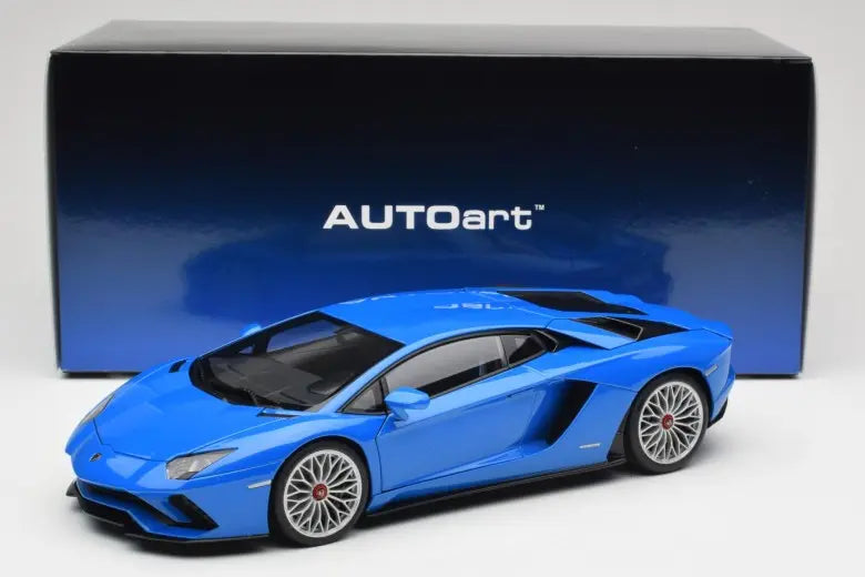Lamborghini Aventador S LP740-4 Blue Nila AUTOart 1/18