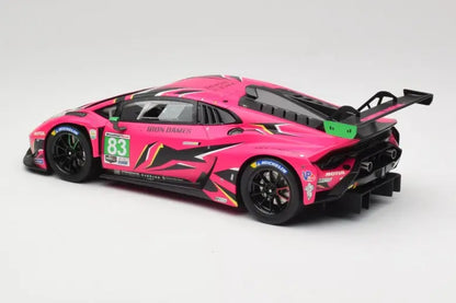 Lamborghini Huracan GT3 EVO2 Iron Dames n83 R.Frey / M.Gatting Daytona 24h 2023 Top Speed 1/18