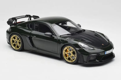 Porsche Cayman GT4 RS 982 Weissach Package Brewstergreen Norev 1/18