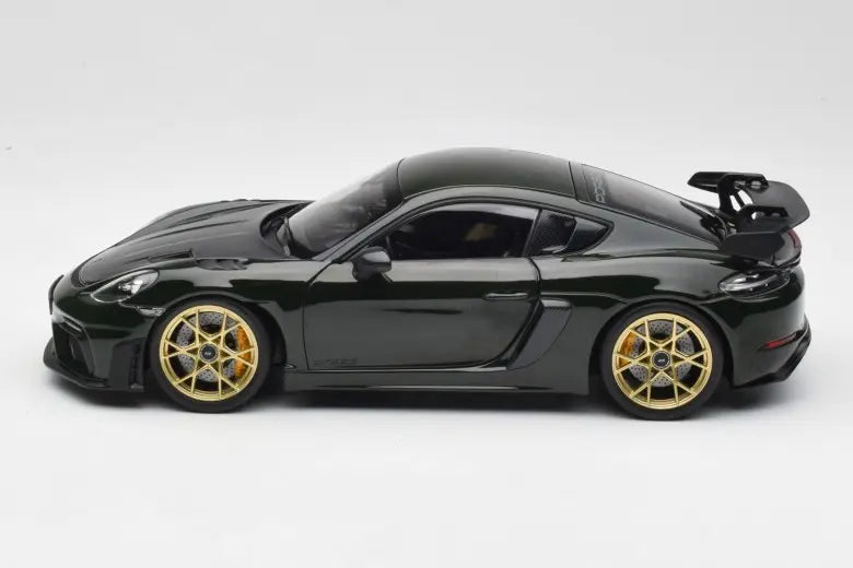 Porsche Cayman GT4 RS 982 Weissach Package Brewstergreen Norev 1/18