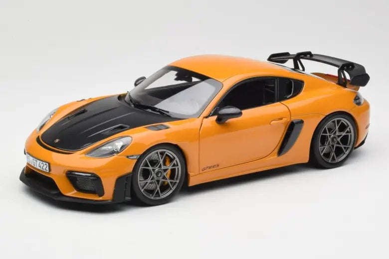 Porsche Cayman GT4 RS 982 Weissach Package Bahama Yellow Norev 1/18