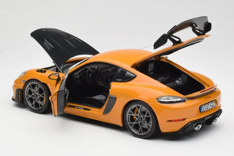 Porsche Cayman GT4 RS 982 Weissach Package Bahama Yellow Norev 1/18