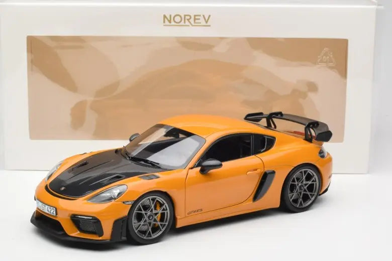 Porsche Cayman GT4 RS 982 Weissach Package Bahama Yellow Norev 1/18