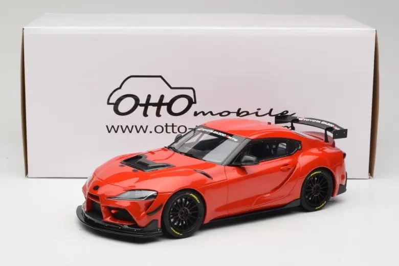 Toyota Supra A90 GT4 100 Edition Plasma Orange Otto 1/18