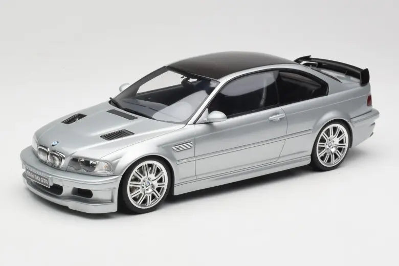 BMW M3 E46 GTR Silver Otto 1/18