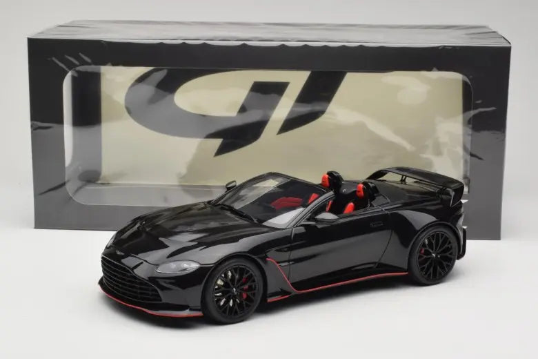 Aston Martin V12 Vantage Roadster Onyx Black GT Spirit 1/18