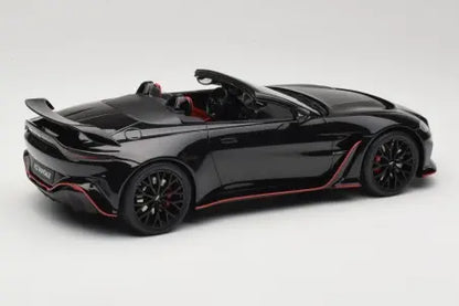 Aston Martin V12 Vantage Roadster Onyx Black GT Spirit 1/18