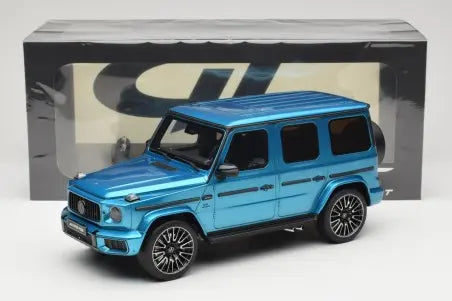 Mercedes AMG G63 W463 Hyper Blue Magno GT Spirit 1/18