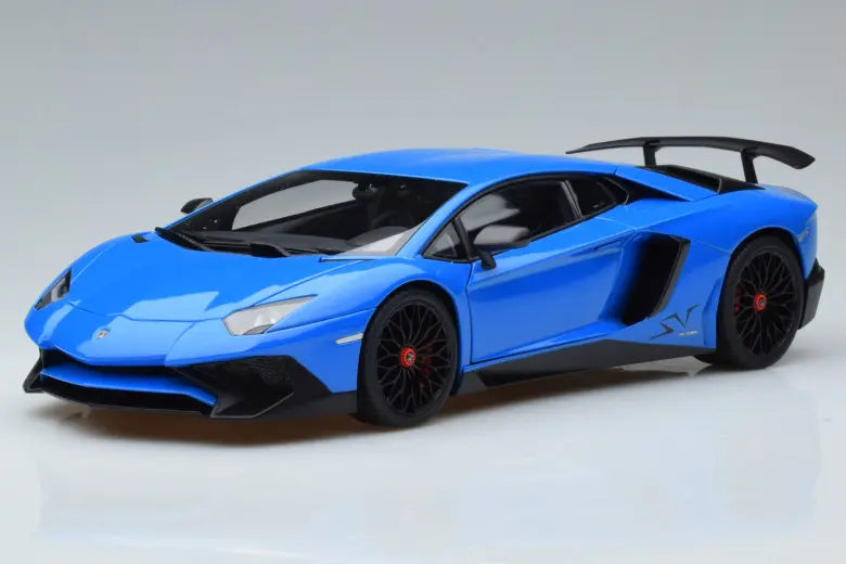 Lamborghini Aventador LP750-4 SV Blue Autoart 1/18