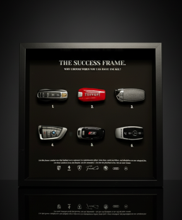 The Success Frame | 35x35 Luxury Wall Art Decór | LIMITED EDITION