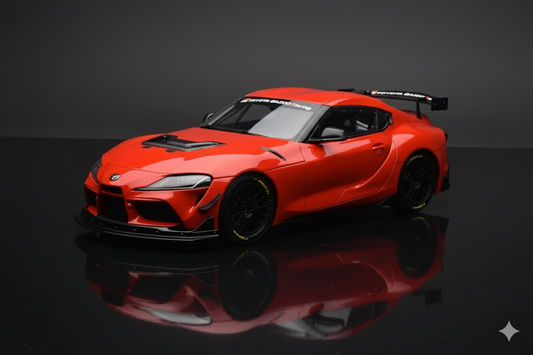 Toyota Supra A90 GT4 100 Edition Plasma Orange Otto 1/18
